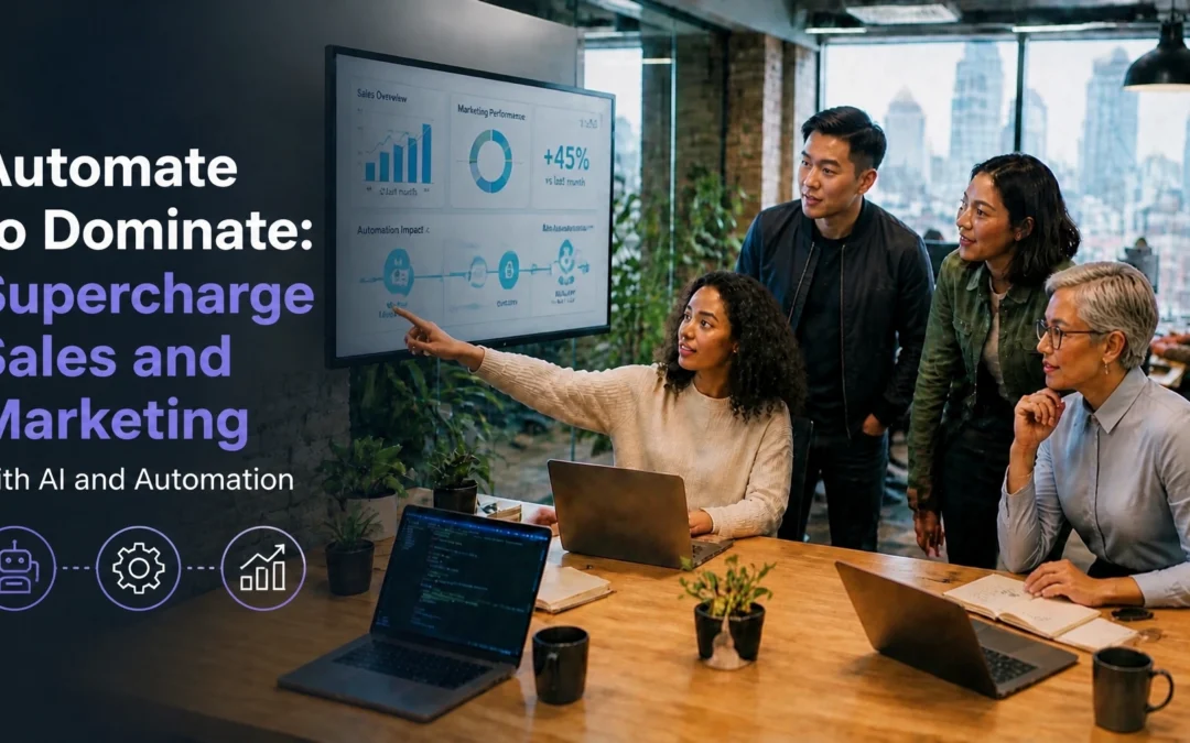 Automate to Dominate: Supercharge Sales and Marketing with AI and Automation